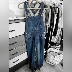 Size XS | Free People x We The Free Ziggy Denim Overall in Inky Indigo